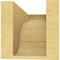 Ekena Millwork 7"W x 14"D x 7"H Wide Bryant Rough Cedar Woodgrain TimberThane Corbel, Primed Tan CORUR07X14X07BRYRCPR - alternate 5